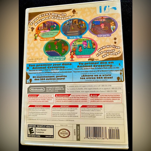 Animal Crossing- City Folk Wii - Picture 2 of 5